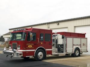2002 Spartan Advantage FF Pumper Truck